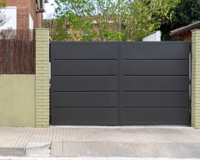 Puertas batientes dobles